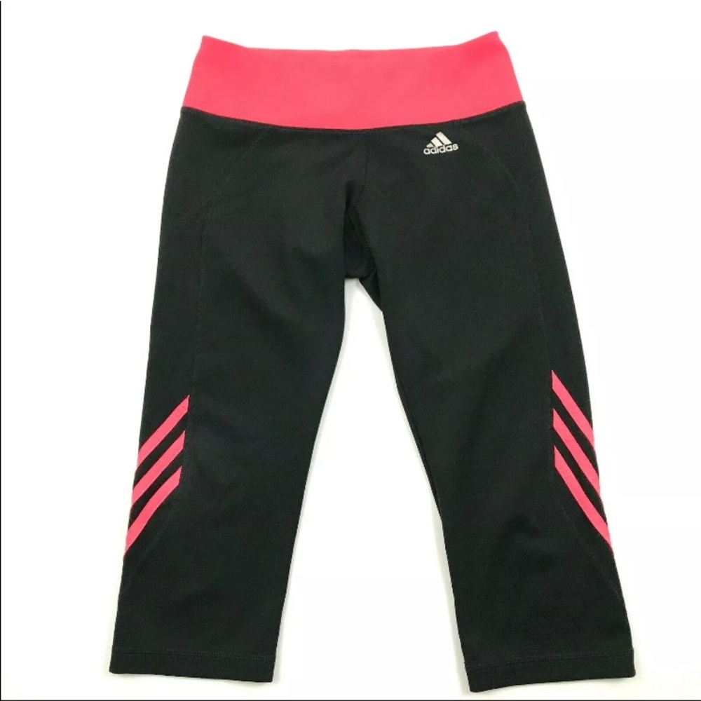 LIKE NEW ADIDAS CLIMALITE WORKOUT CAPRIS